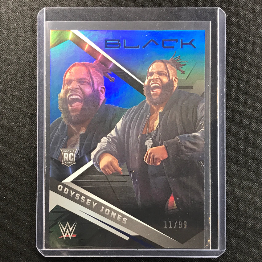 2022 Chronicles Wwe Odyssey Jones Black Rookie Blue 47/99