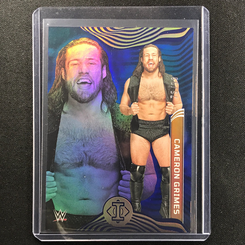 2022 Chronicles Wwe Cameron Grimes Illusions Blue 75/99