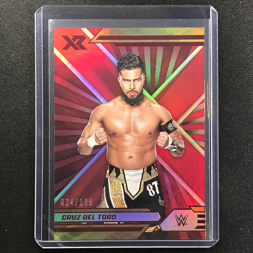 2022 Chronicles Wwe Cruz Del Toro Xr Red 24/199