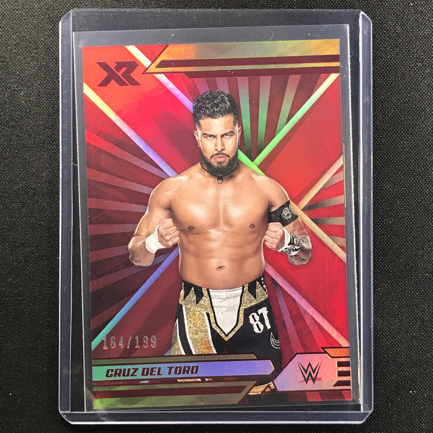 2022 Chronicles Wwe Cruz Del Toro Xr Red 164/199