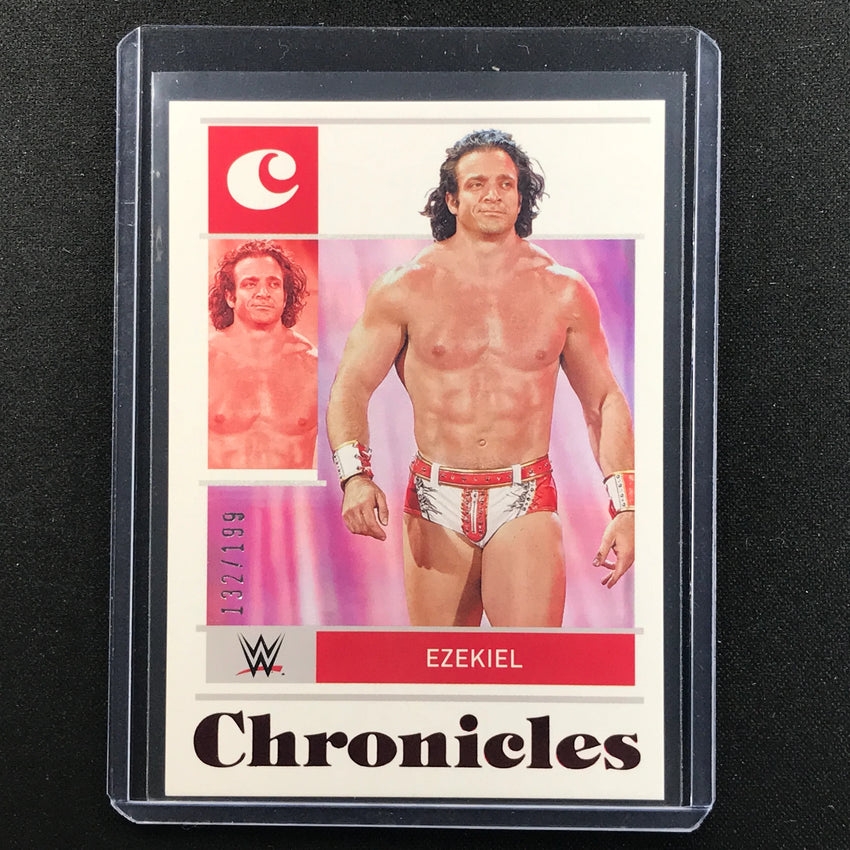 2022 Chronicles Wwe Ezekiel Base Set Chronicles Red 132/199