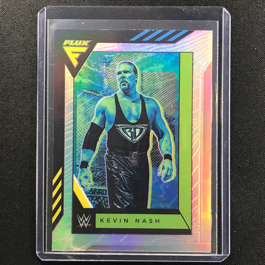 2022 Chronicles WWE KEVIN NASH Flux Silver Prizm #347