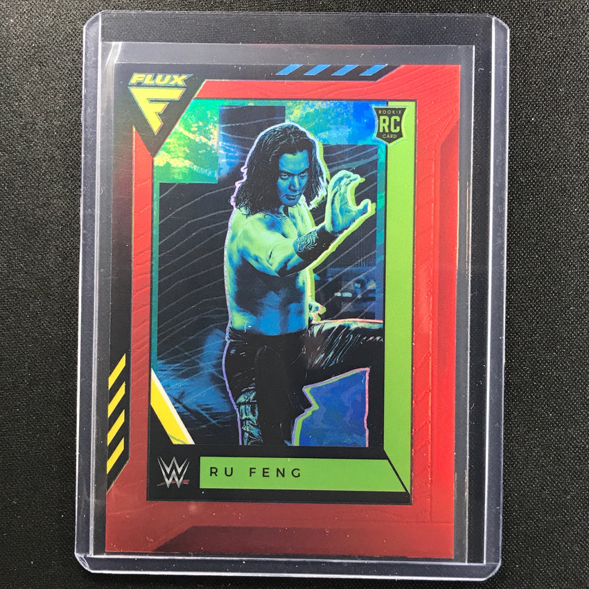 2022 Chronicles Wwe Ru Feng Flux Rookie Red 150/199