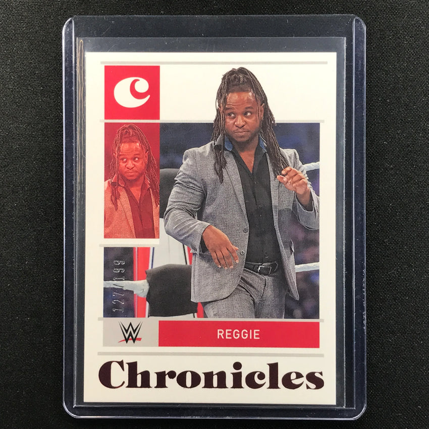 2022 Chronicles Wwe Reggie Base Set Chronicles Red 127/199