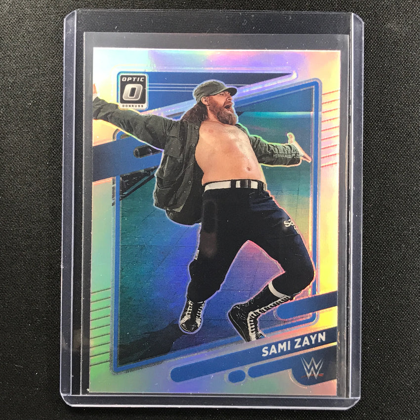 2022 Chronicles WWE SAMI ZAYN Donruss Optic Silver Prizm #356