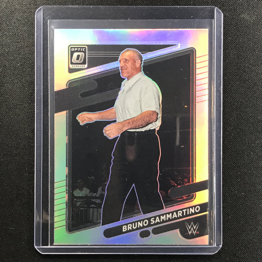 2022 Chronicles Wwe Bruno Sammartino Donruss Optic Silver Prizm No 357