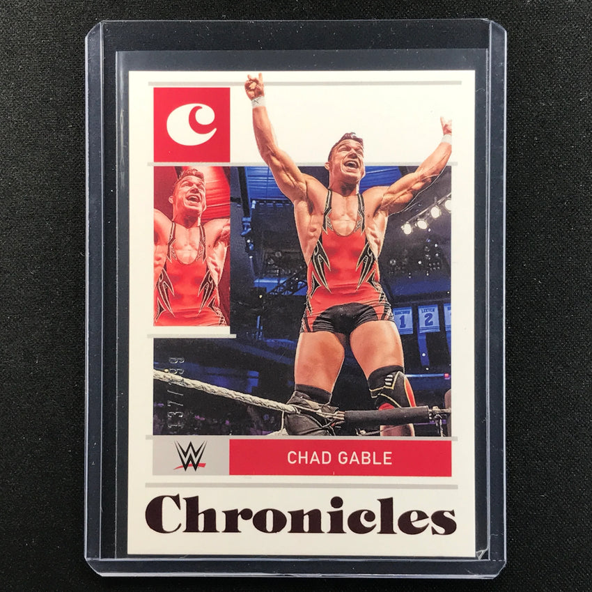 2022 Chronicles Wwe Chad Gable Base Set Chronicles Red 137/199