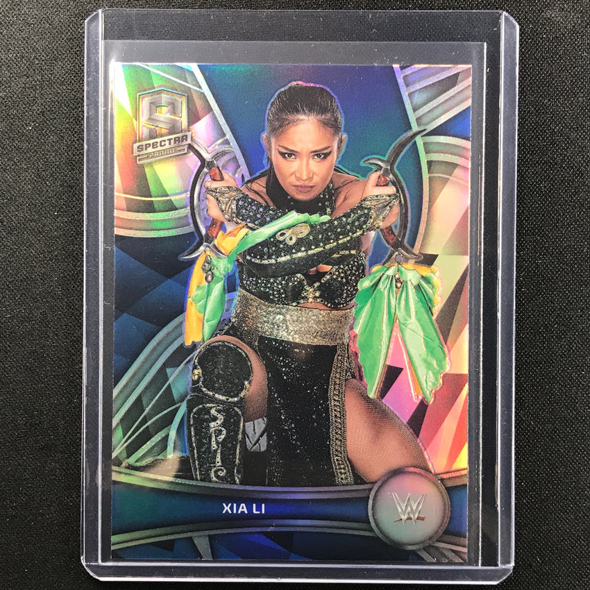 2022 Chronicles WWE XIA LI Spectra Silver Prizm #396
