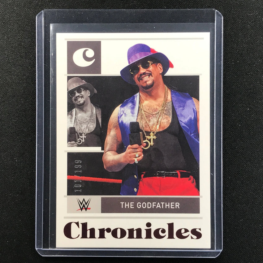 2022 Chronicles Wwe The Godfather Base Set Chronicles Red 101/199