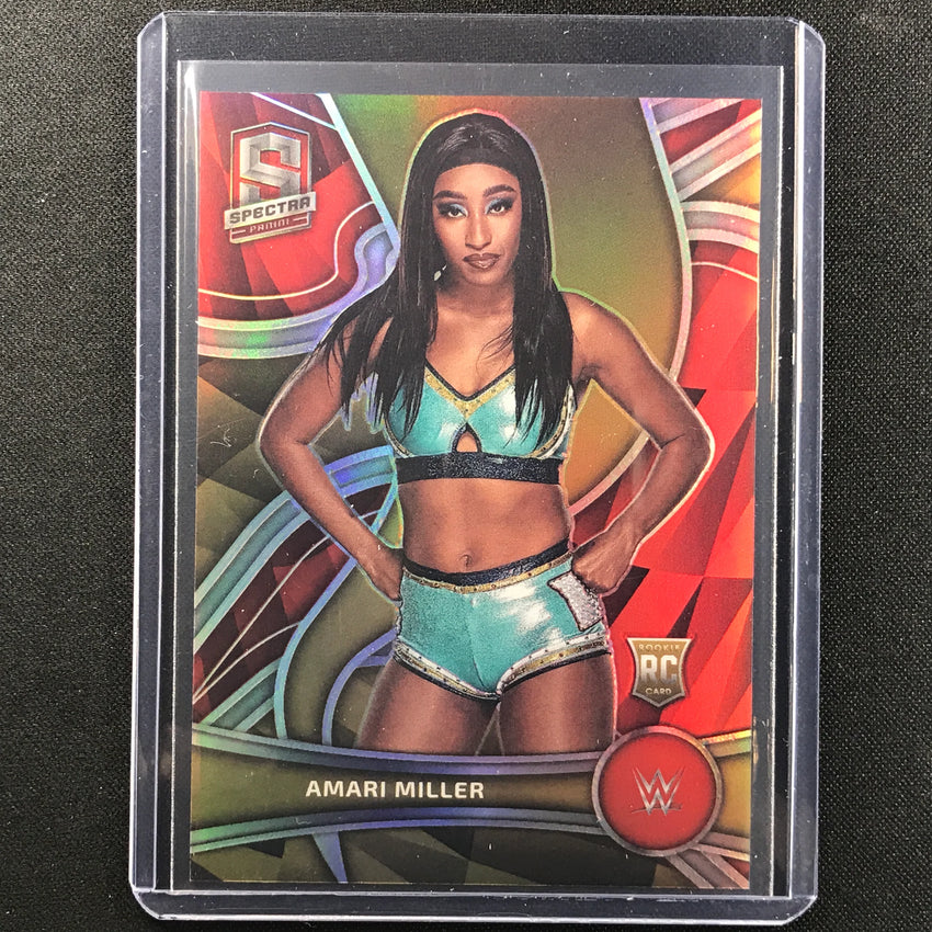 2022 Chronicles Wwe Amari Miller Spectra Rookie Red 84/199
