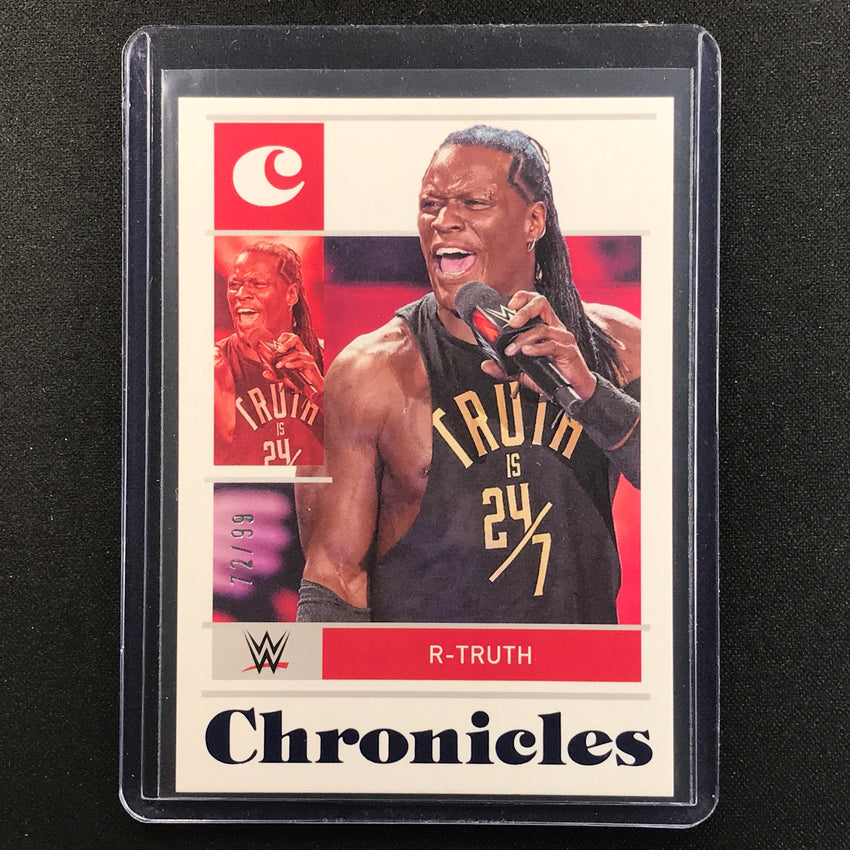 2022 Chronicles Wwe R-truth Base Set Chronicles Blue 72/99