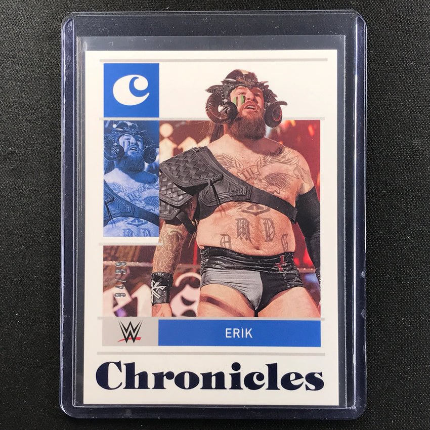 2022 Chronicles Wwe Erik Base Set Chronicles Blue 94/99