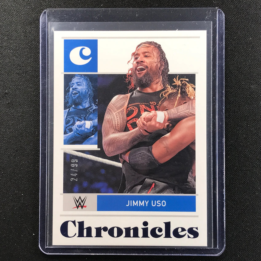 2022 Chronicles Wwe Jimmy Uso Base Set Chronicles Blue 24/99