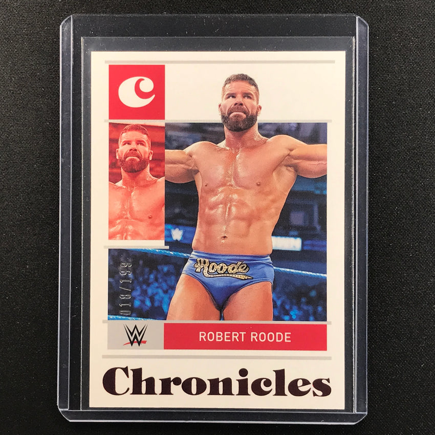 2022 Chronicles Wwe Robert Roode Base Set Chronicles Red 18/199