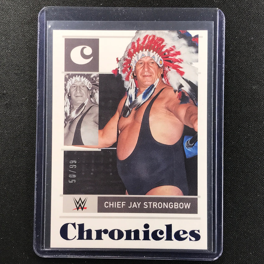 2022 Chronicles Wwe Chief Jay Strongbow Base Set Chronicles Blue 50/99