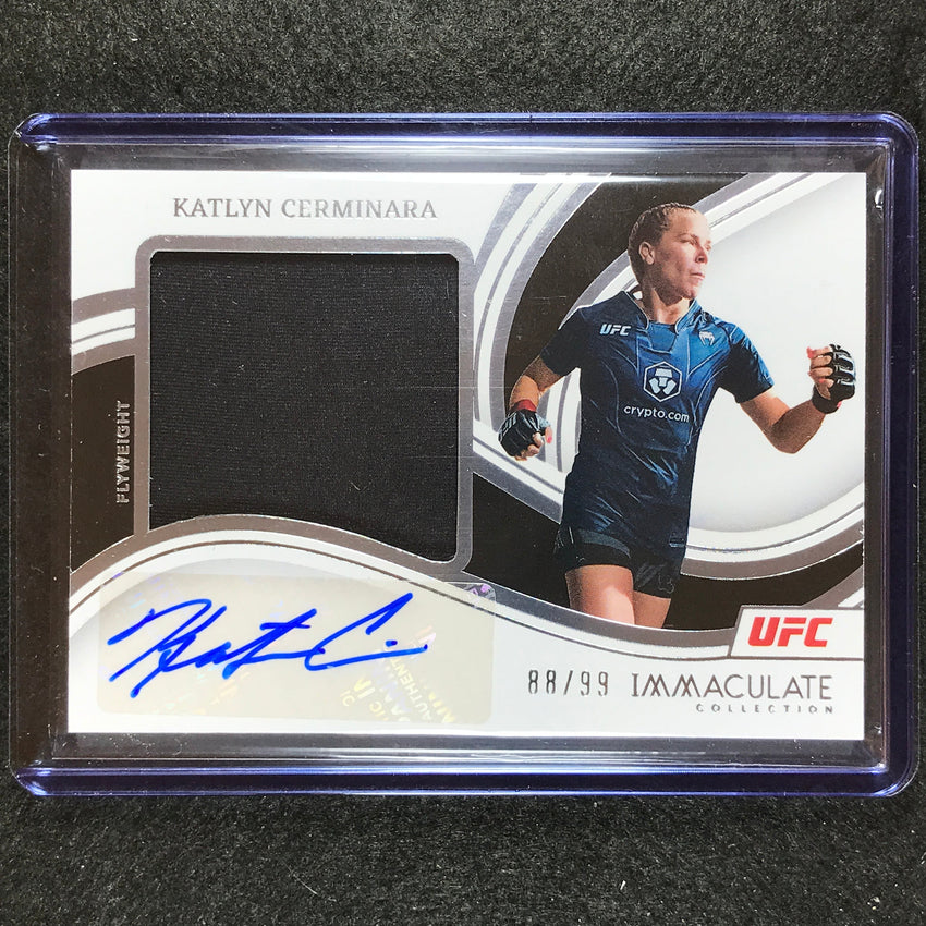 2023 Immaculate Katlyn Cerminara Premium Memorabilia Auto Relic 88/99