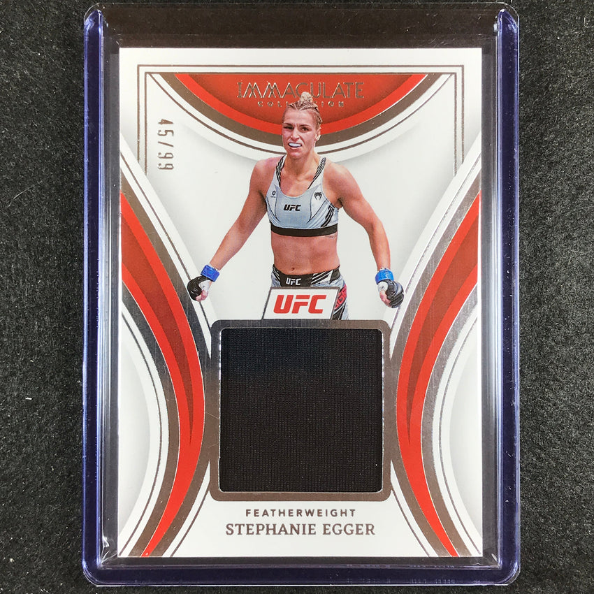 2023 Immaculate Stephanie Egger Remarkable Memorabilia Relic 45/99