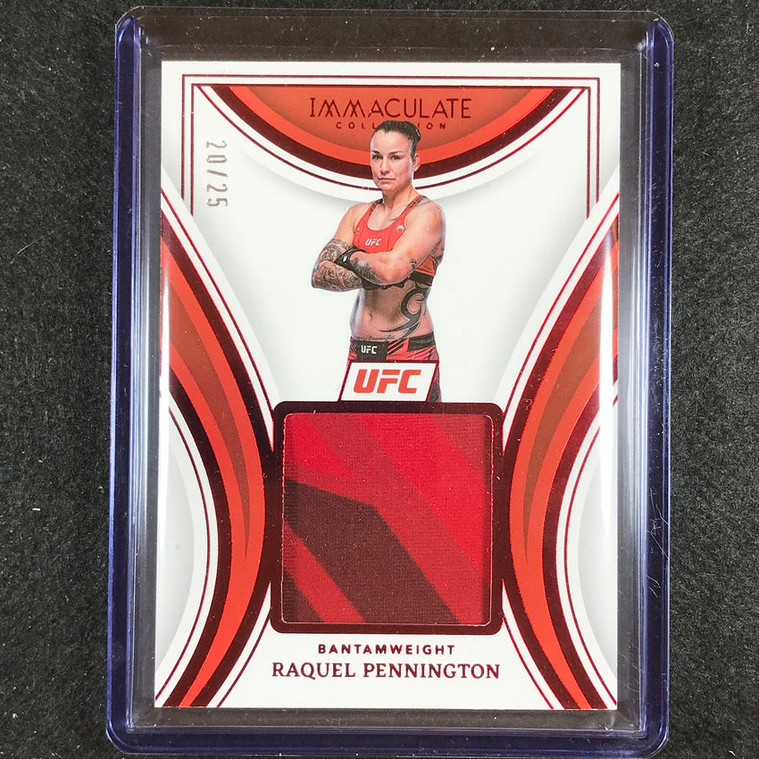 2023 Immaculate Raquel Pennington Remarkable Memorabilia Relic Red 20/25