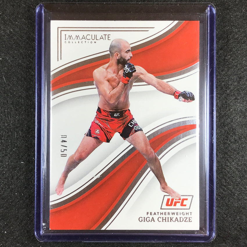 2023 Immaculate Giga Chikadze Base 4/50