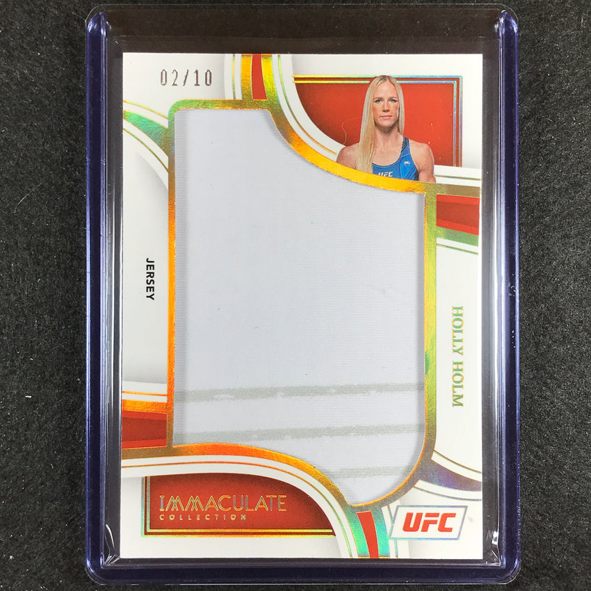 2023 Immaculate Holly Holm Jumbo Memorabilia Jersey Relic 2/10