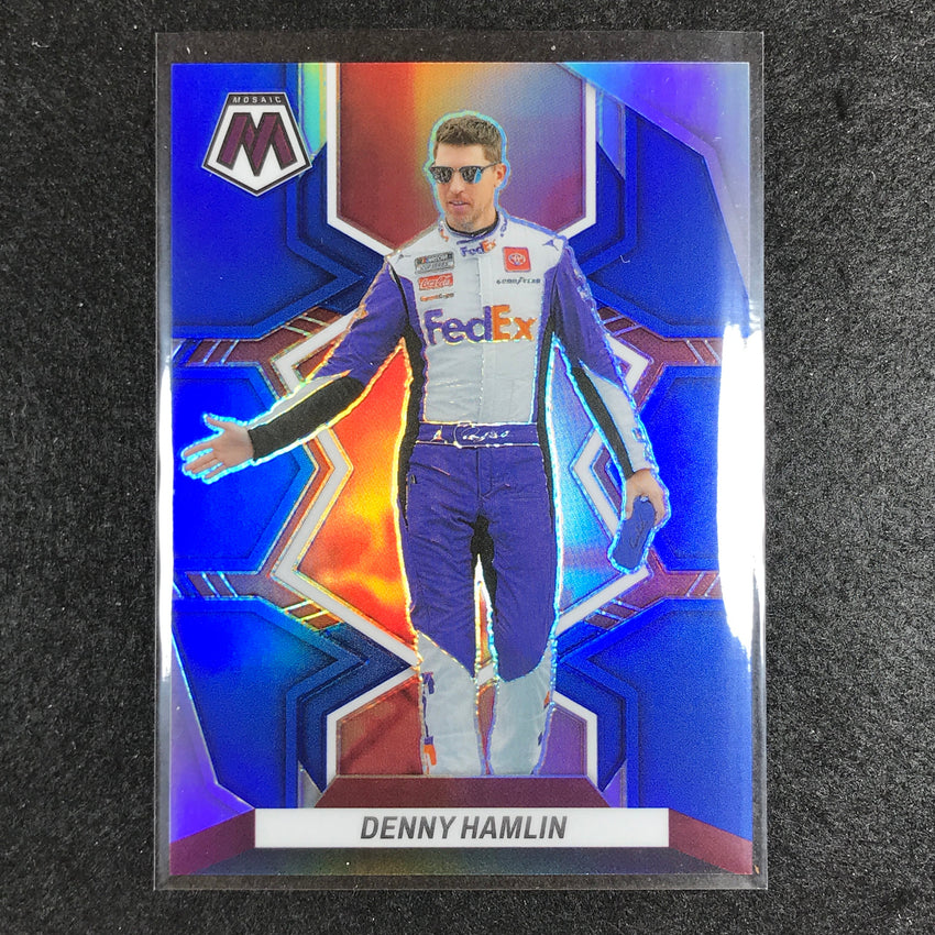 2023 Chronicles Racing Denny Hamlin Mosaic Blue 185/199