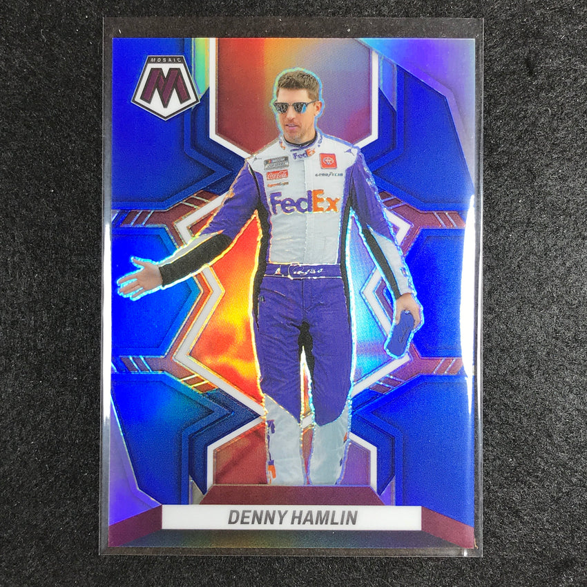 2023 Chronicles Racing Denny Hamlin Mosaic Blue 88/199