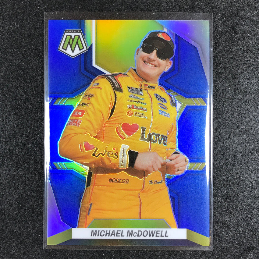 2023 Chronicles Racing MICHAEL MCDOWELL Mosaic Blue 150/199