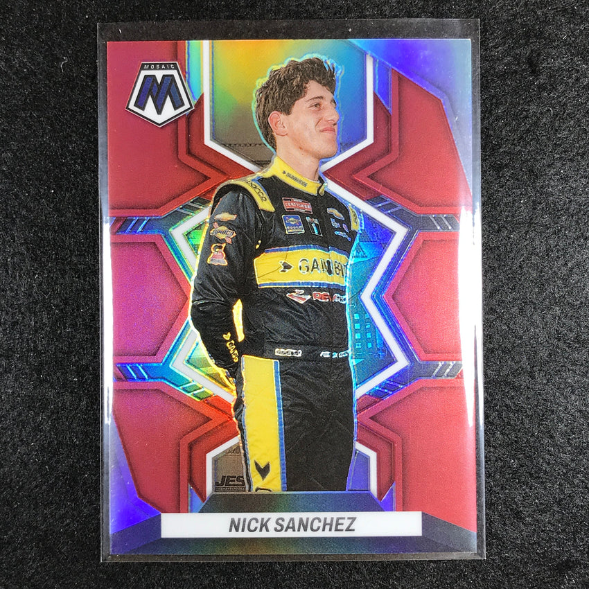 2023 Chronicles Racing Nick Sanchez Mosaic Red 43/99