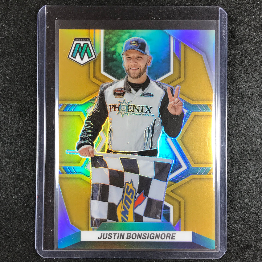 2023 Chronicles Racing Justin Bonsignore Mosaic Rookie Gold 6/10