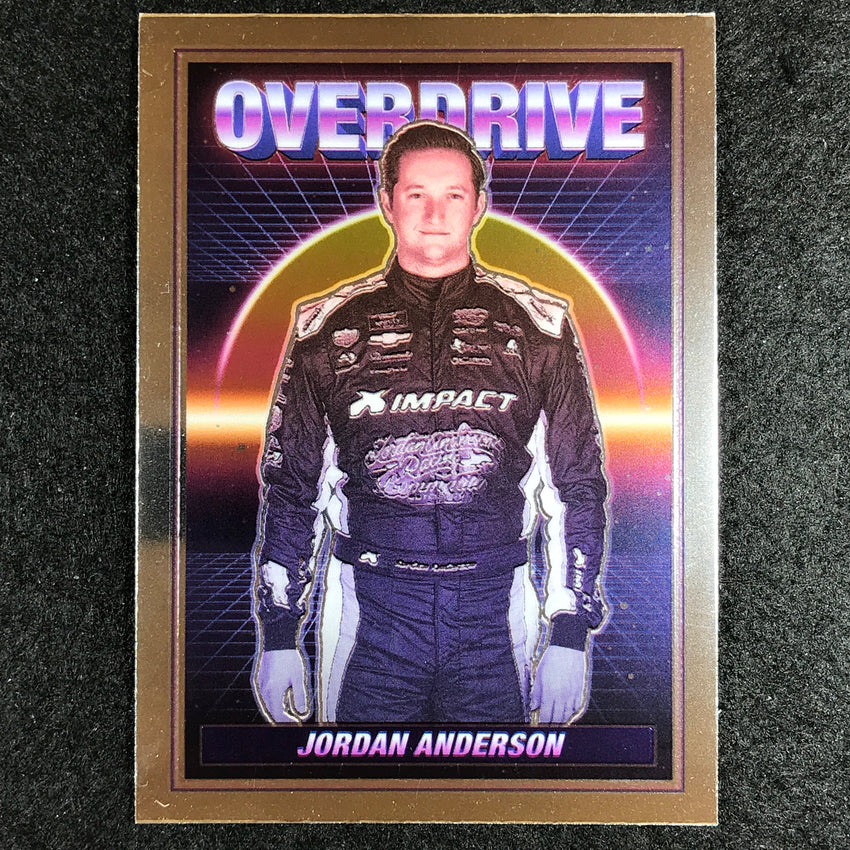 2023 Chronicles Racing Jordan Anderson Overdrive Rookie Base #18