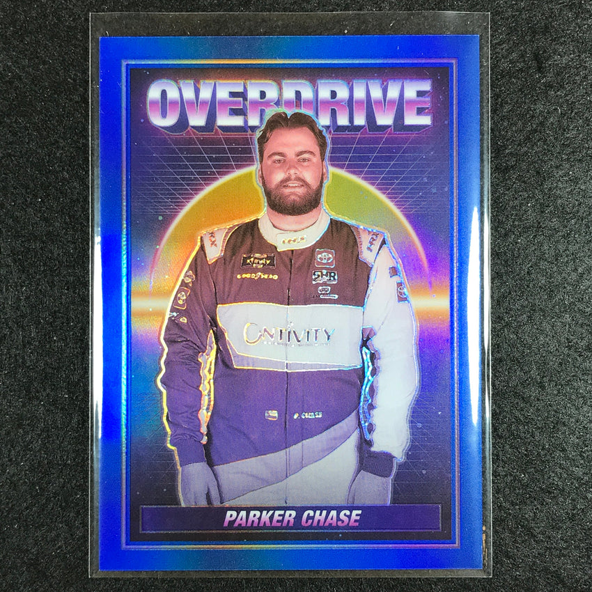 2023 Chronicles Racing Parker Chase Overdrive Blue 199/199