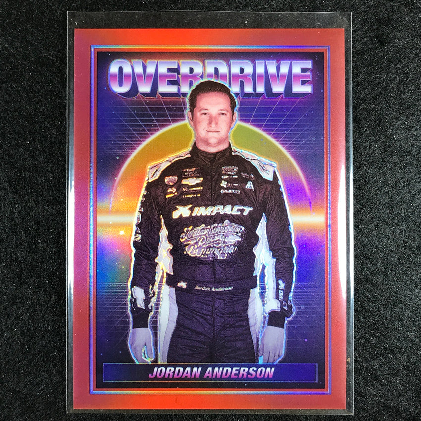 2023 Chronicles Racing Jordan Anderson Overdrive Rookie Red 38/99