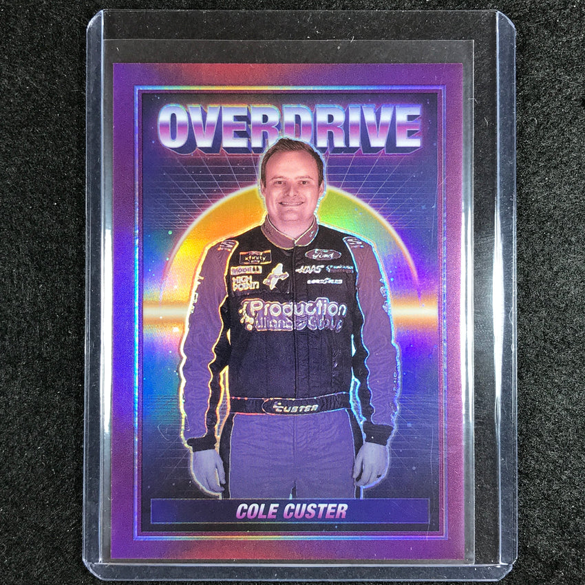 2023 Chronicles Racing Cole Custer Overdrive Purple 5/25