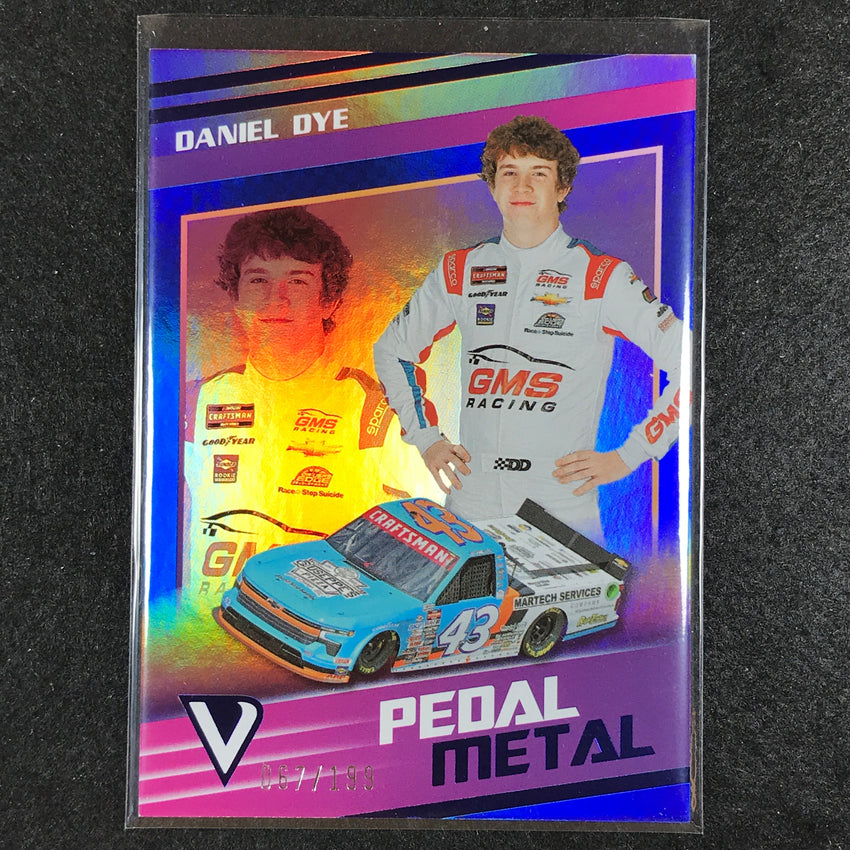 2023 Chronicles Racing Daniel Dye Pedal To The Metal Blue 67/199