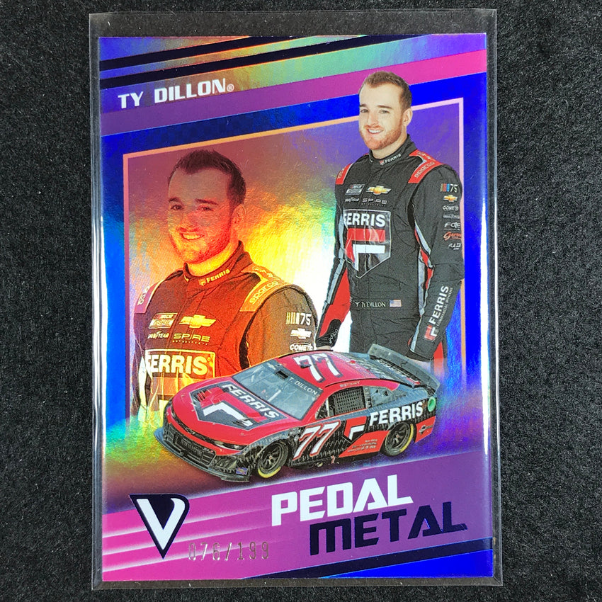 2023 Chronicles Racing Ty Dillon Pedal To The Metal Blue 76/199