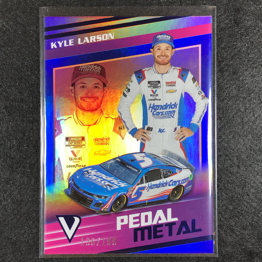 2023 Chronicles Racing Kyle Larson Pedal To The Metal Blue 136/199