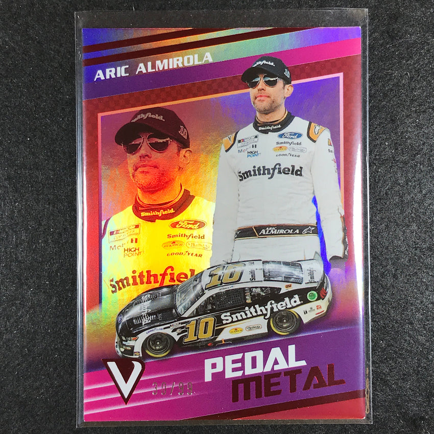 2023 Chronicles Racing Aric Almirola Pedal To The Metal Red 30/99