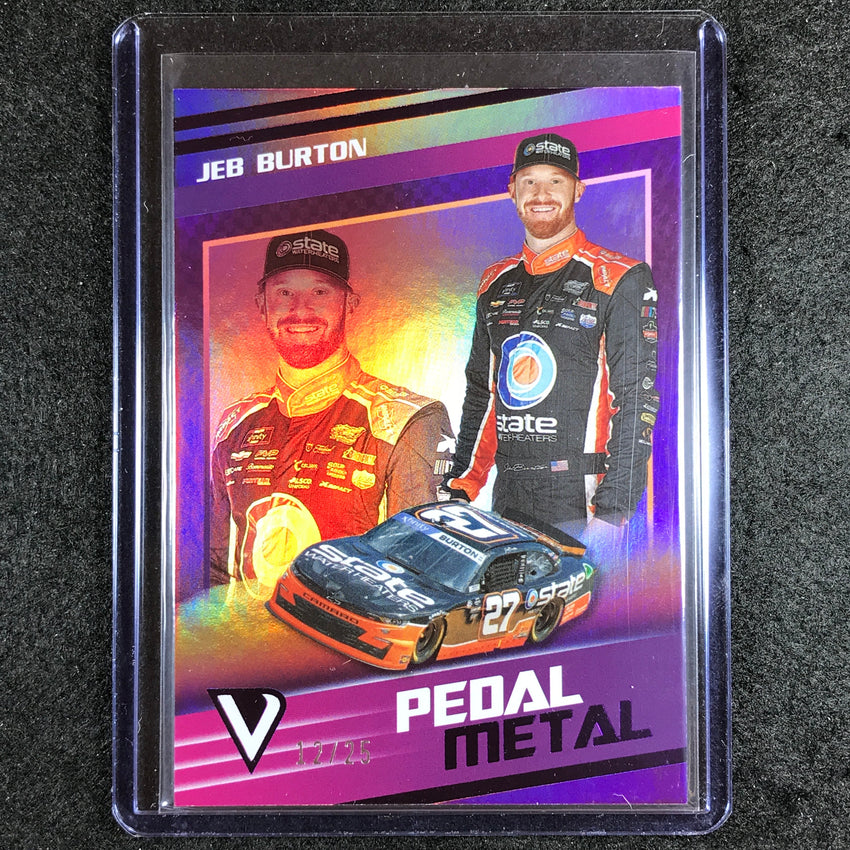 2023 Chronicles Racing Jeb Burton Pedal To The Metal Purple 12/25