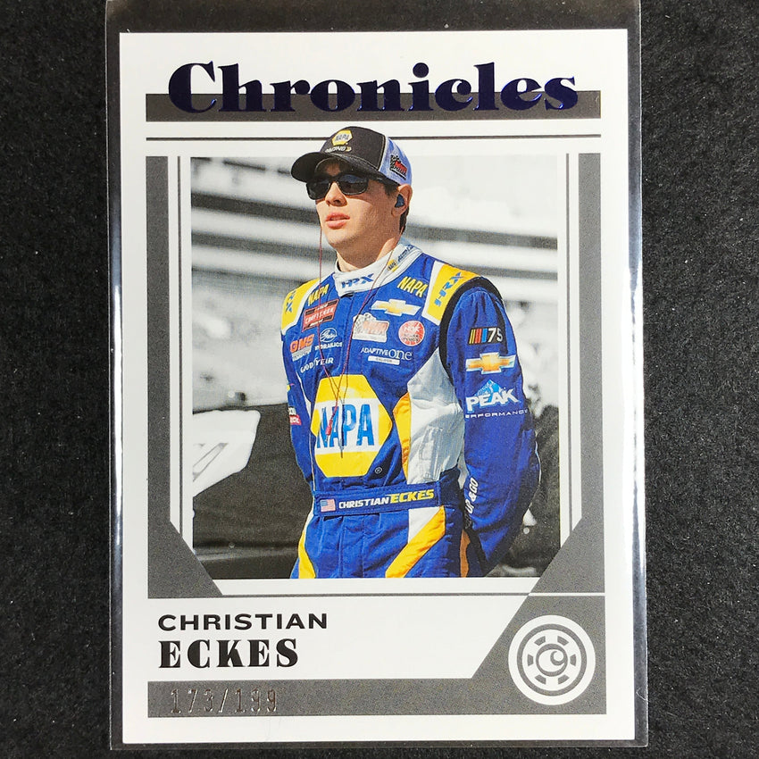 2023 Chronicles Racing Christian Eckes Chronicles Base Blue 173/199