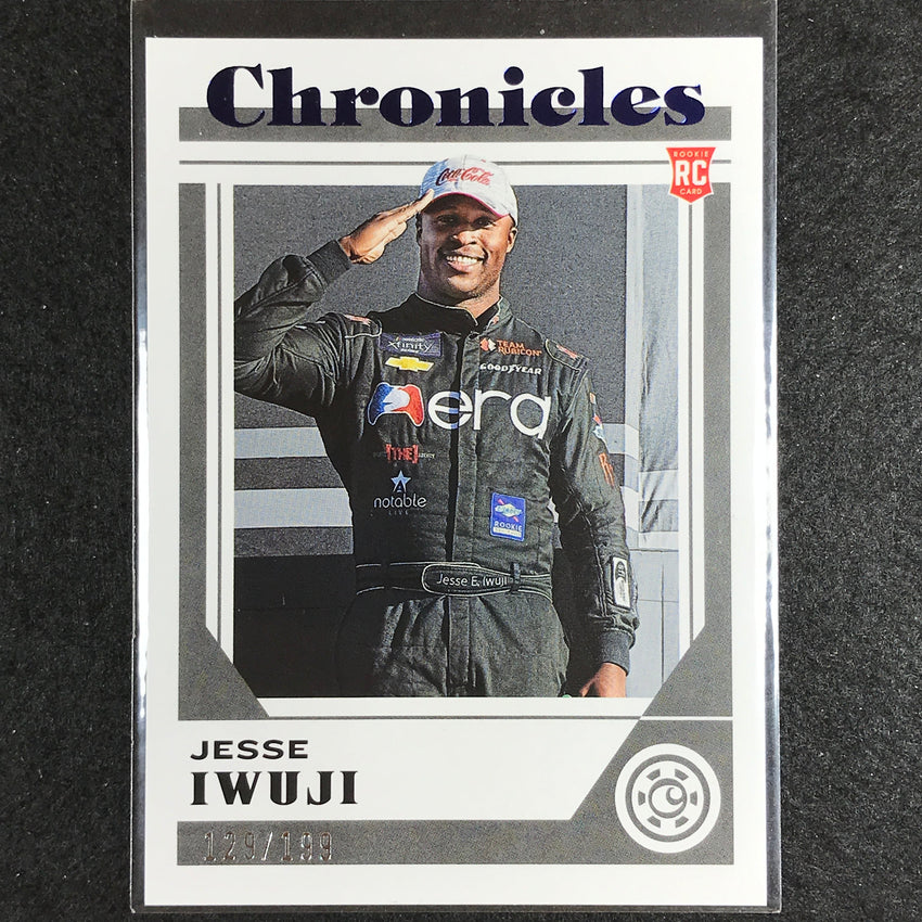 2023 Chronicles Racing Jesse Iwuji Chronicles Rookie Base Blue 129/199