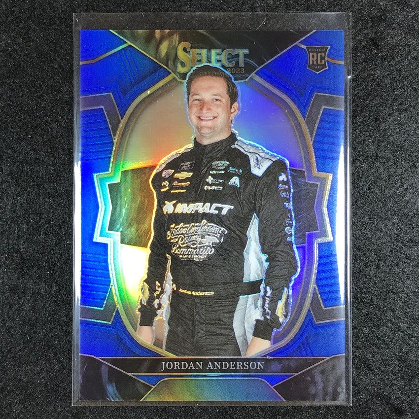 2023 Chronicles Racing Jordan Anderson Select Rookie Blue 34/199
