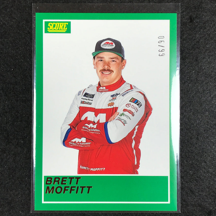 2023 Chronicles Racing Brett Moffitt Score Red 6/99