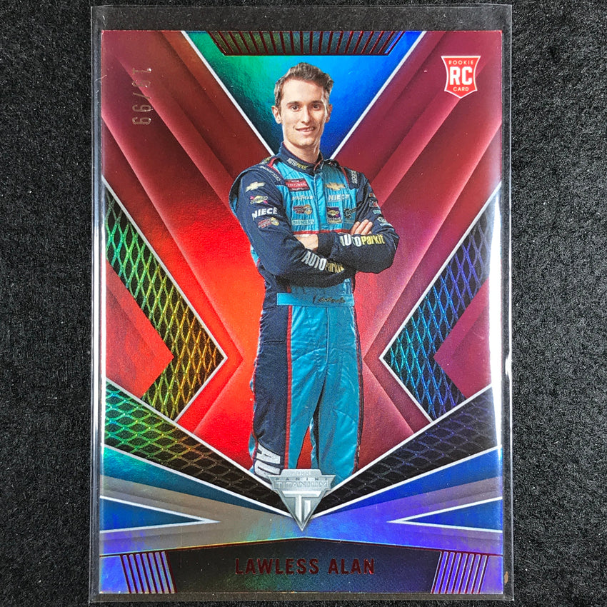 2023 Chronicles Racing Lawless Alan Titanium Rookie Red 19/99