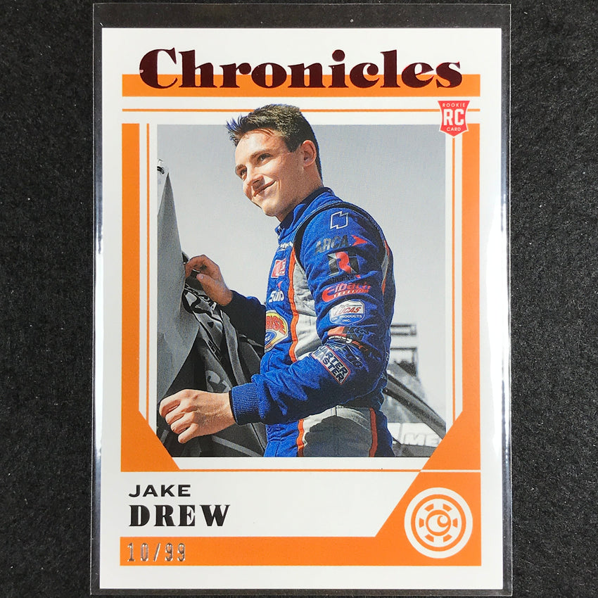 2023 Chronicles Racing Jake Drew Chronicles Rookie Base Red 10/99