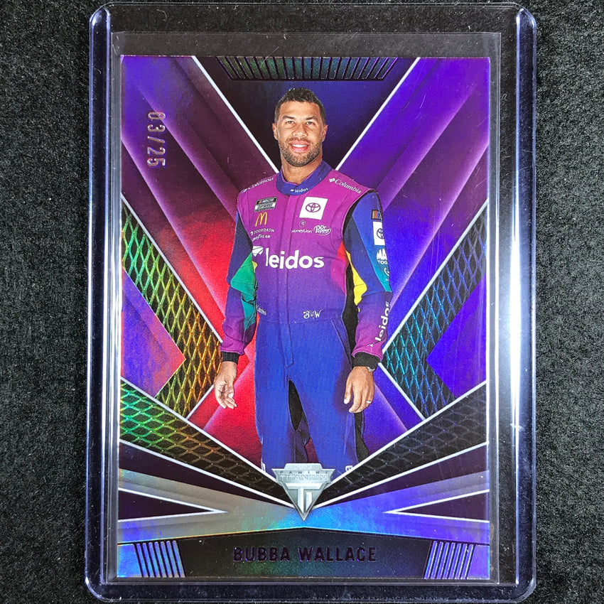 2023 Chronicles Racing Bubba Wallace Titanium Purple 3/25