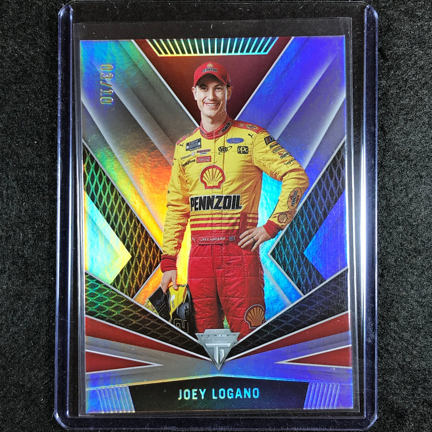 2023 Chronicles Racing Joey Logano Titanium Silver Holo 3/10