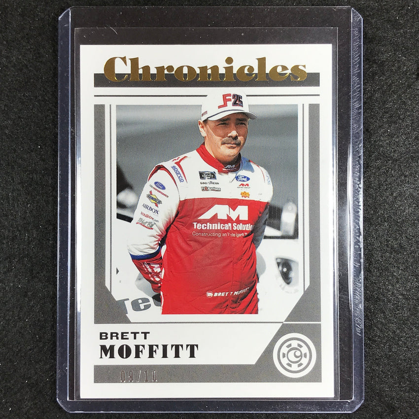 2023 Chronicles Racing Brett Moffitt Chronicles Base Gold 9/10