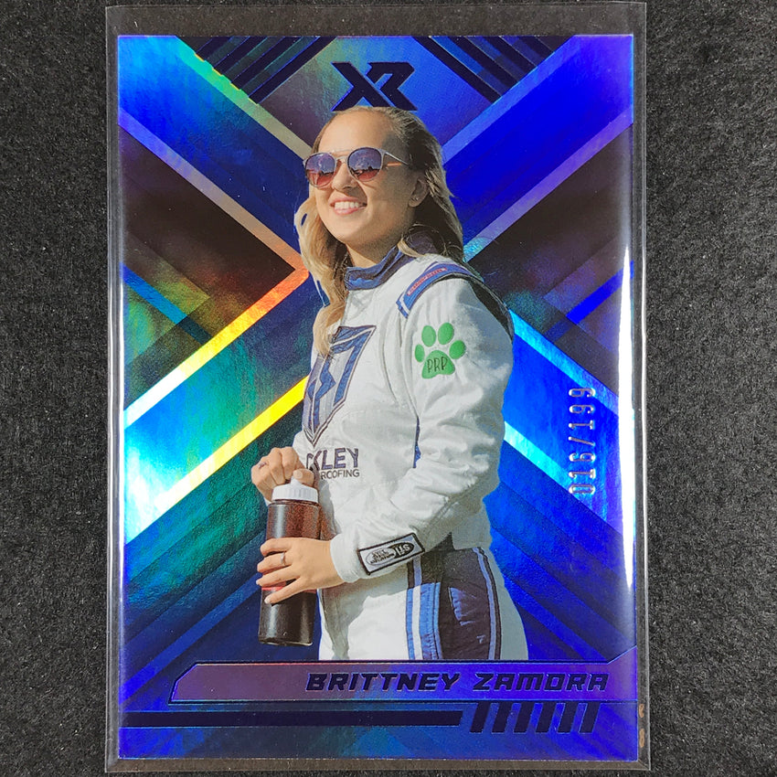 2023 Chronicles Racing Brittney Zamora Xr Blue 16/199