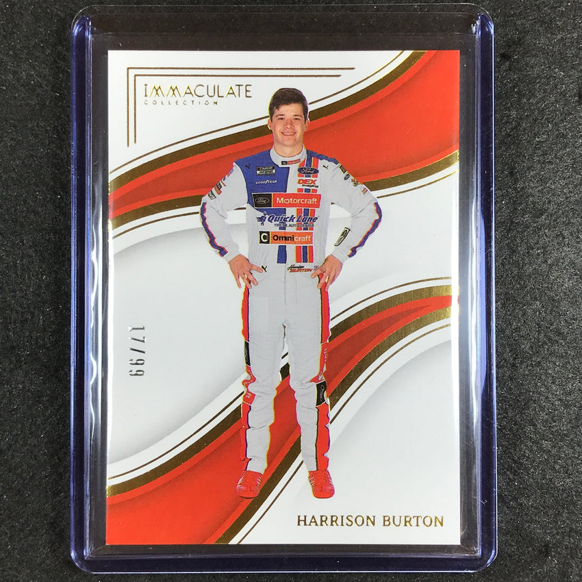 2023 Chronicles Racing Harrison Burton Immaculate Base 17/99