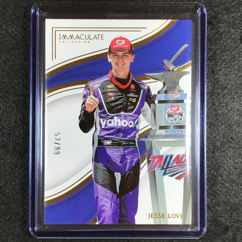 2023 Chronicles Racing Jesse Love Immaculate Base 52/99